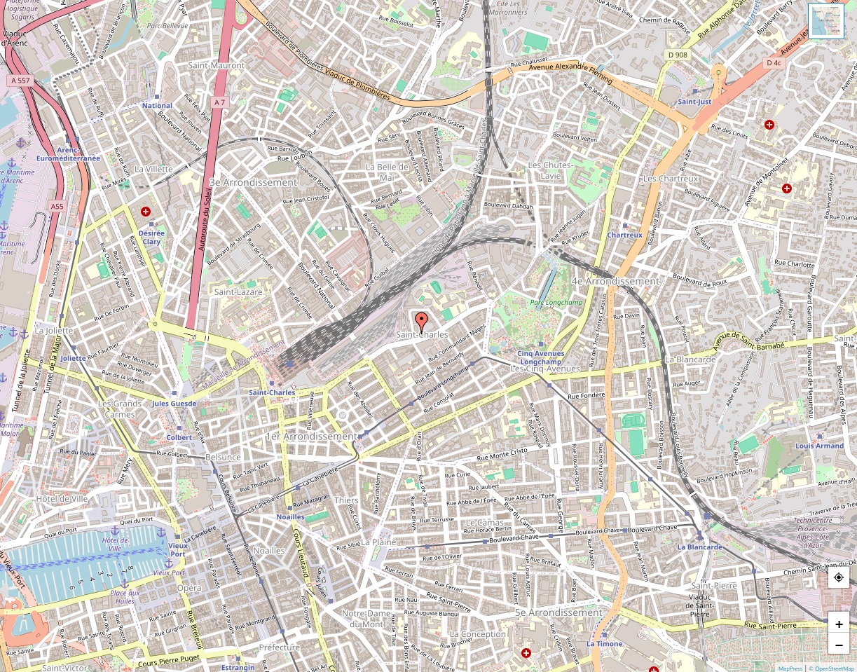 Plan de Saint-Charles