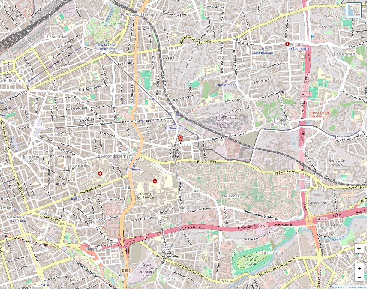 Plan de Saint-Pierre