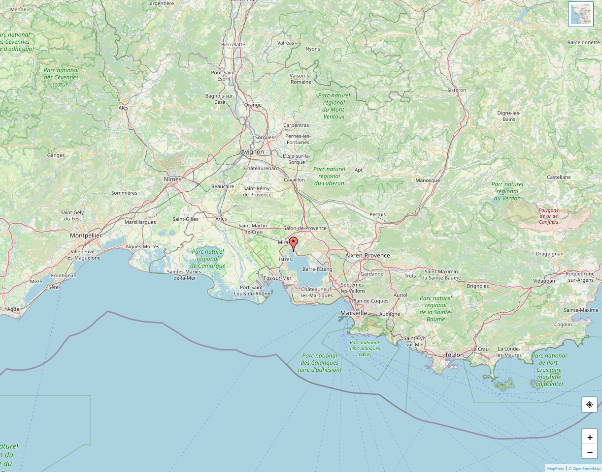 Plan des Bouches-du-Rhône