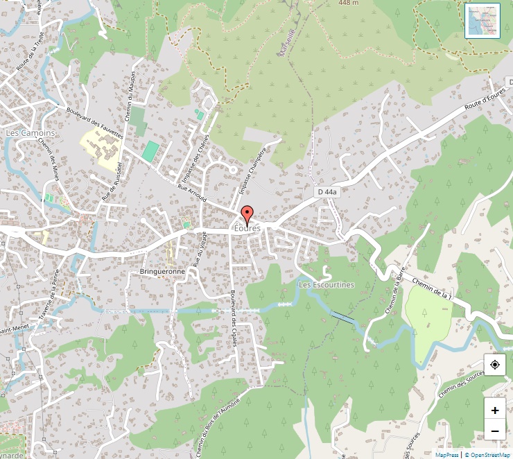 Plan de Éoures