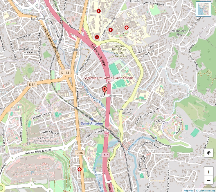 Plan de Saint-Antoine