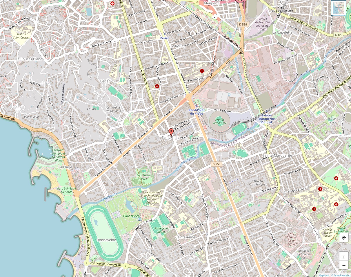 Plan de Saint-Giniez