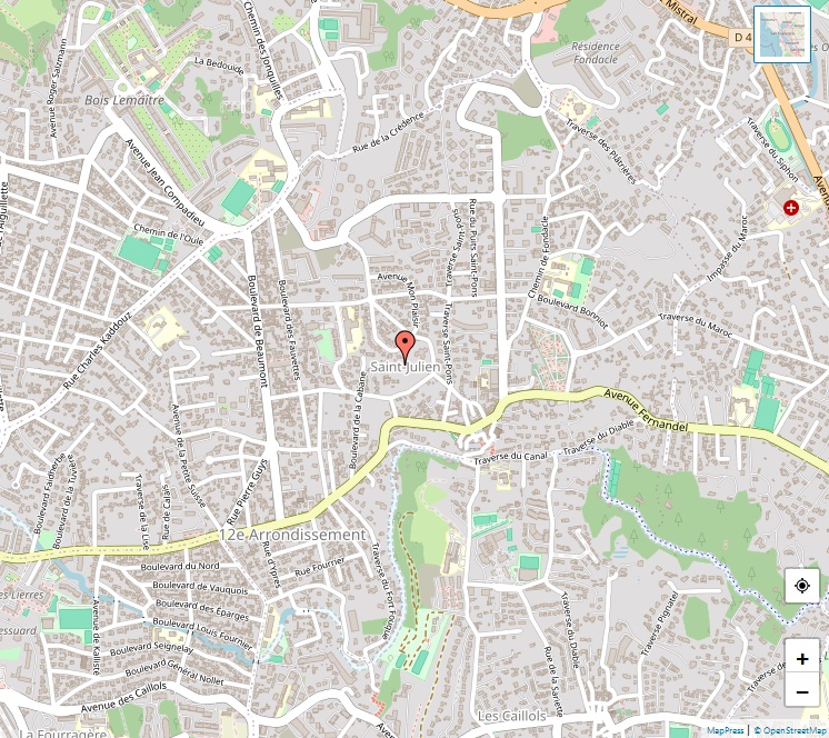 Plan de Saint-Julien