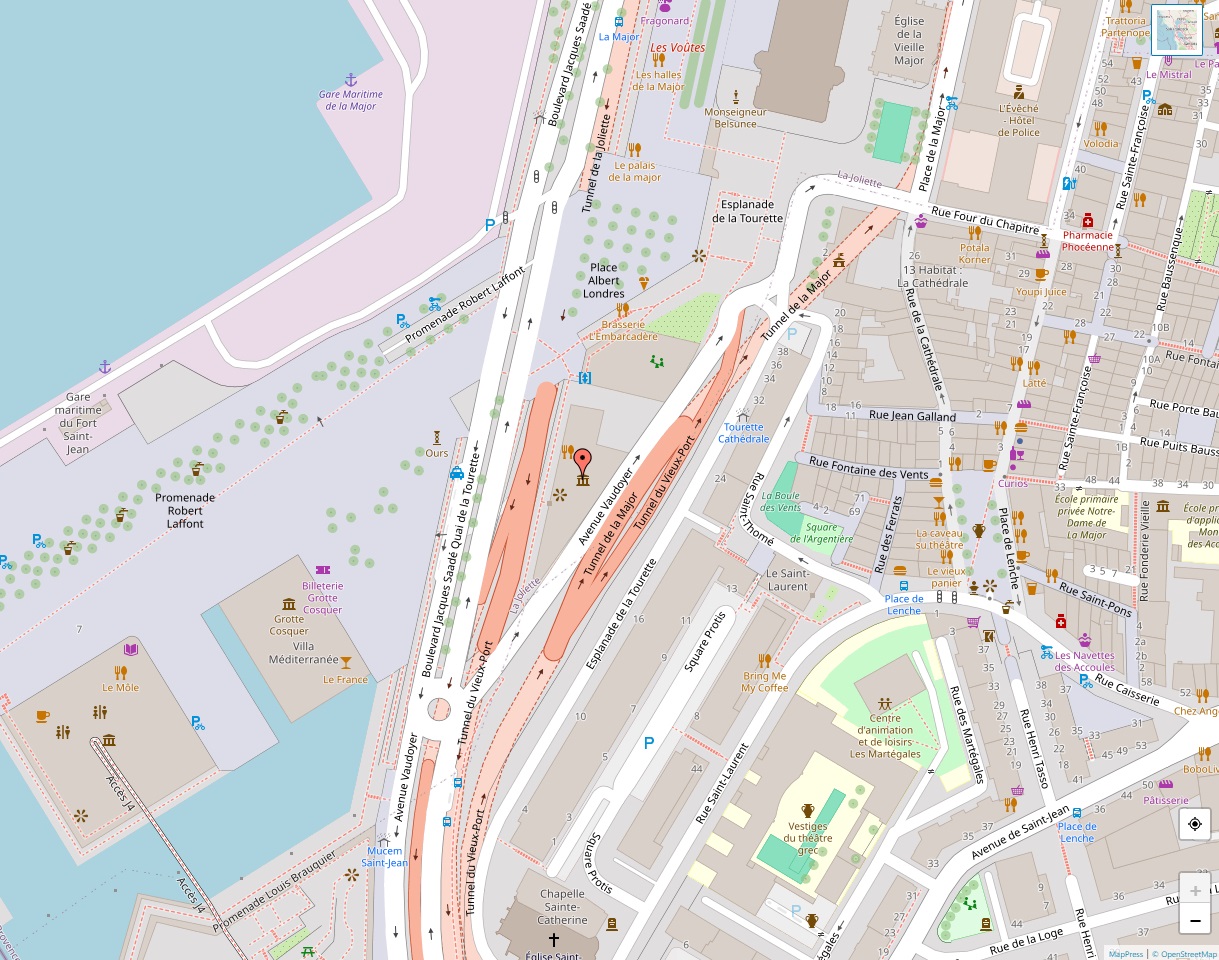 Plan du Musée Regards de Provence